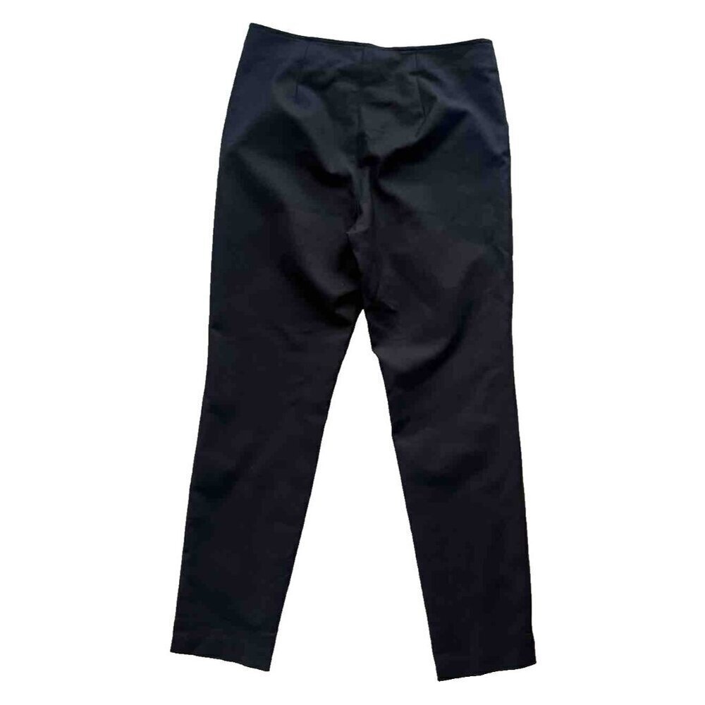 Emerson Rose Women's Black Knit Twill Woven Ankle Slim Pants Trousers Size 4 - Picture 9 of 14